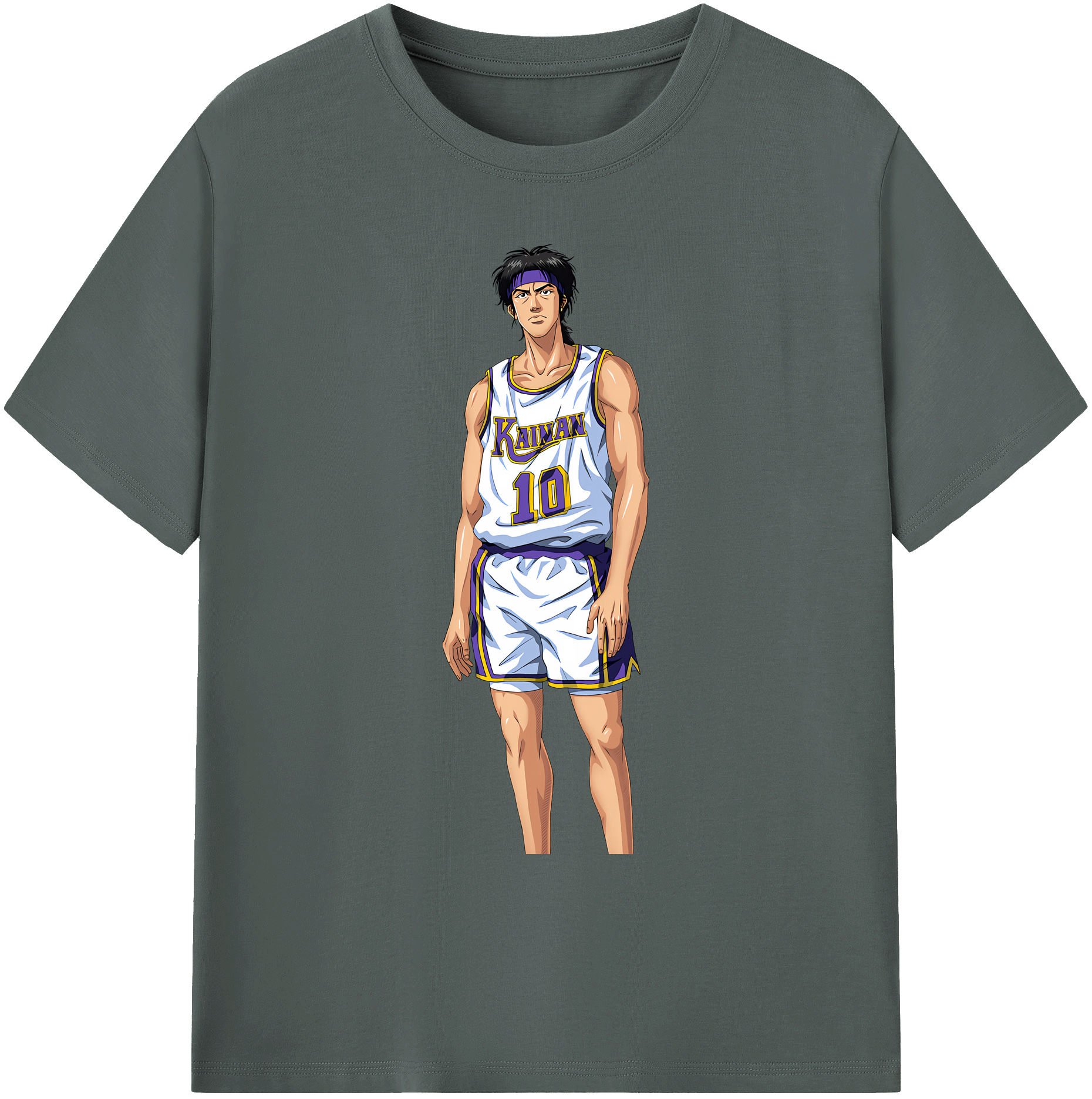 （画像用） SLAM DUNK／スラムダンク 綿100％ メンズ半袖Tシャツ｜肌触りやわらか＆通気性